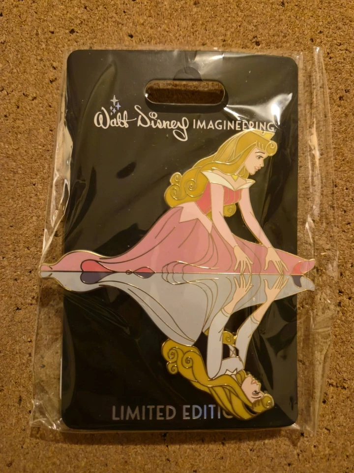 Disney WDI Pin - Reflections Aurora Pink - LE 300 Sleeping Beauty - Image 1 of 1