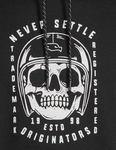 Sudadera con capucha polar con logotipo de calavera Tony Hawk para hombre talla L precio de venta sugerido por el fabricante $50 - Imagen 1 de 7
