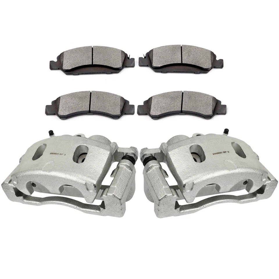 For GMC Sierra 1500 Yukon 2007-2017 Front Brake Calipers And Ceramic Pads Foto 1 de 1