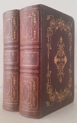 The Works of Alexander Pope by Alexander Pope 2 vol set BOOK Poetry 1835 - image 1 of 4