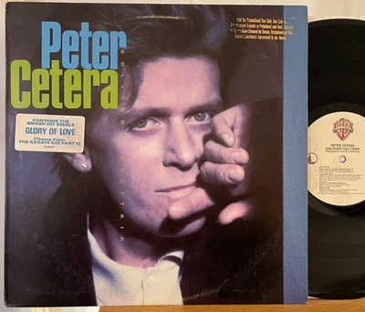 Peter Cetera Solitude / Solitaire Vinyl LP WB 1-25474 Promo Hype Glory of Love - Image 1 of 4
