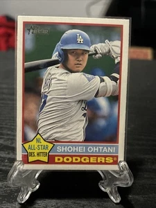 Topps Heritage 2025 - Shohei Ohtani #148 Los Angeles Dodgers - Imagen 1 de 2