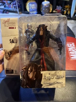 Figura de acción NECA Cult Classics serie 5 Saw Jigsaw Killer 7 pulgadas Foto 1 de 4