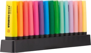 STABILO - Textmarker - BOSS ORIGINAL - 15er Tischset - 9 Leuchtfarben - Bild 1 von 10