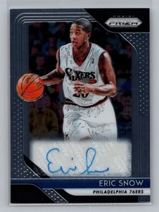 2018-19 Panini Prizm Eric Snow Philadelphia 76ers Auto #S-ESN 9406 - Picture 1 of 2