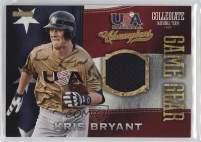 2013 Panini USA Baseball Champions Game Gear Jerseys Kris Bryant #26 - Image 1 of 2