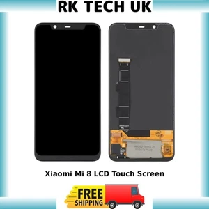 Xiaomi Mi 8 LCD Display Screen Touch Digitizer Replacement Premium UK Stock - Picture 1 of 1