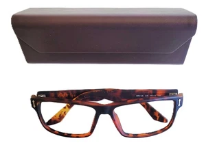 DRAGON DR512S 226 COUNT BRILLENGESTELL 58-15-140 MATT SCHILDPATT MIT ETUI ITALY - Bild 1 von 8