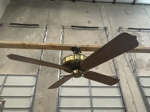 Vintage 1984 Casablanca Delta Ceiling Fan MADE IN USA! - Picture 1 of 12