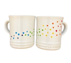 Le Creuset Seattle L'OVEn Collection Mug Set of 2- NWT -14 oz - Picture 1 of 3