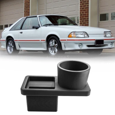 1987-1993 Ford Mustang Cup Holder (Ashtray Delete) - 3d Printed - Image 1 of 4