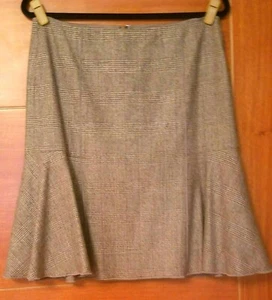 Neuer hochwertiger Wollrock von Ann Taylor in kariert, Gr. 10 Petite - Bild 1 von 9