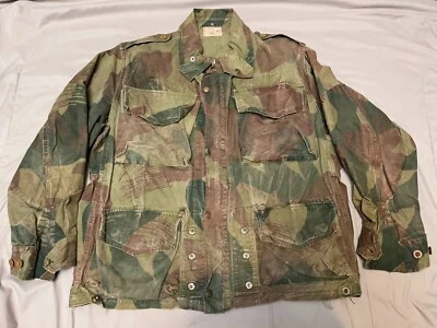 Chaqueta Belga Brushstroke Camuflada Años 50 Talla 4 Mediana/Grande Foto 1 de 4