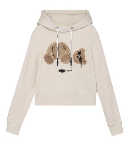 Felpa con cappuccio orso spruzzata PALM ANGELS taglia small ORIGINALE IMBALLO ORIGINALE £685 #V8