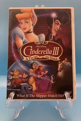 Cinderella III A Twist in Time, Disney, DVD (2007), Region 1, Acceptable. Foto 1 de 4