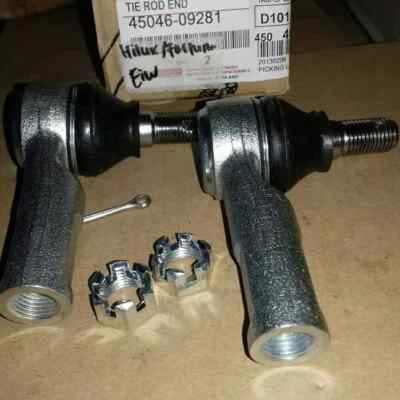 45046-09281 TOYOTA GENUINE Fortuner Hilux END SUB-ASSY, TIE ROD, RH LH OEM - Image 1 of 4