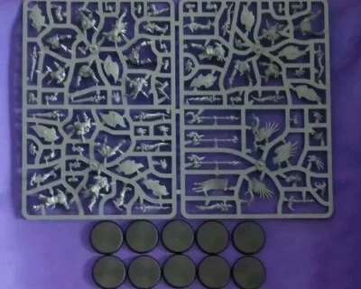 Warhammer Age of Sigmar - 10 Acoliti Kairici, NUOVO con basi su sprue - Immagine 1 di 3