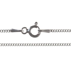 Brazalete de plata de ley para niños - 1,2 mm - 6,5 pulgadas - Imagen 1 de 10