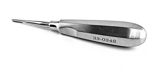 Straight Dental Surgery Extraction Luxating Elevator 33-034S Stainless Steel - Picture 1 of 4