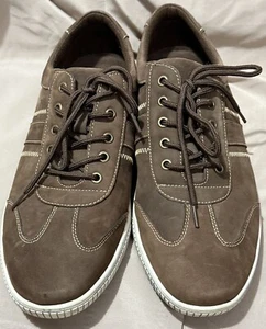 Men’s Muk Luks Nick Fashion Sneaker Shoe Coffee Brown Size 12 - Picture 1 of 10