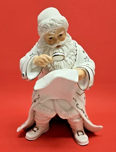 Grandeur Noel Porcelain Replacement Santa Figure for Sleigh Set w/ Reindeer 2001 - Picture 1 of 11