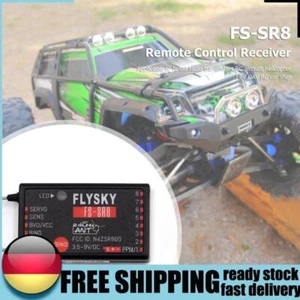 FLYSKY FS-SR8 2.4GHz 8CH Mini Receiver for RC Car Drone FS-ST8 Radio Transmitter - Bild 1 von 8