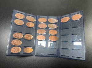 Pressed Penny Book w/Disneyland Stitch Pressed Penny And More 20 Total Area 51 - Picture 1 of 15