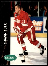 1991-92 Parkhurst Shawn Burr Detroit Red Wings #45