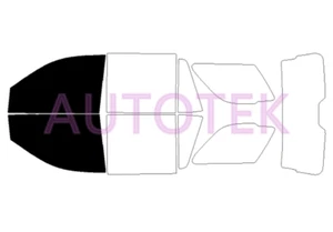 PreCut Film Front Two Door Windows Any Tint Shade For GMC Yukon 2021-2025 Glass - Picture 1 of 10