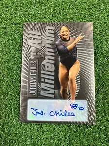 2023 Skybox Metal #130 Jordan Chiles Auto Team USA Olympics Autograph Inscribed - Picture 1 of 2