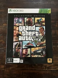Grand Theft Auto 5 Collectors Edition Box Xbox 360 (ALL INCLUDED) - Picture 1 of 13