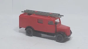 Wiking Opel Blitz Feuerwehr Leiterwagen 1/87 (25/29A/15) - Bild 1 von 4