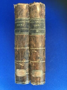 IL RICCIARDETTO - Poema di Niccolò Forteguerri - Londra 1780 - Due volumi - Foto 1 di 5