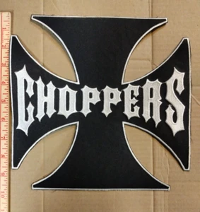 Grande toppa CHOPPERS da 9 3/4 pollici per giacca - Foto 1 di 2