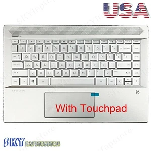 Nuevo HP Pavilion 14-CE 14" Retroiluminado Teclado EE. UU. L19191-001 W TOUCHPAD - Imagen 1 de 2