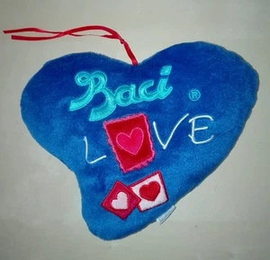Plüsch Herz Baci Perugina 20 CM Original Liebe Love Heart Plush Weich Spielzeug - Bild 1 von 1