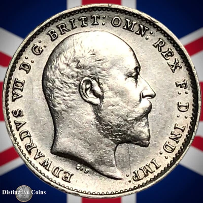 Great Britain 1909 Three Pence GB2131 - Image 1 of 2