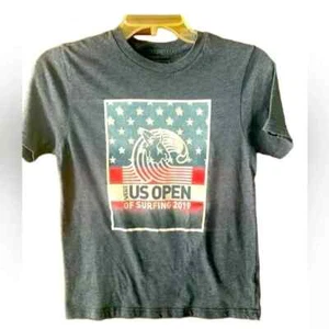 Vans US Open of Surfing 2019 T-Shirt - Youth Small - Rare California Beach WSL - Picture 1 of 5