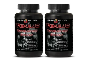 Tabletas de refuerzo de la libido - Tribulus Terrestris 1000 60T - Resistencia Booster 2B - Imagen 1 de 9
