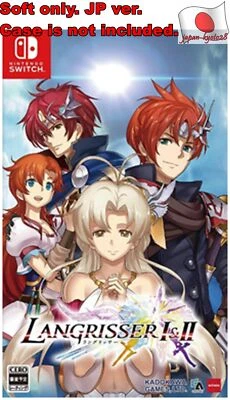 Nintendo Switch JP ver USED SOFT ONLY Langrisser I & II - Image 1 of 3