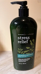 Bath & Body Aromatherapy Stress Relief Eucalyptus Spearmint Body Lotion 12oz - Picture 1 of 2