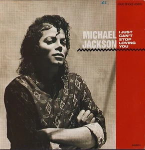 Michael Jackson ‎-  I Just Can't Stop Loving You (Vinyl 12" - EU 1987) 1. - Imagen 1 de 3