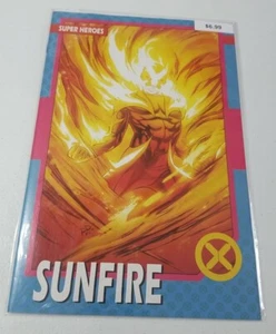 X-Men #4 Sunfire Super Heroes Trading Card Variant 2021 Marvel Comics - Picture 1 of 1