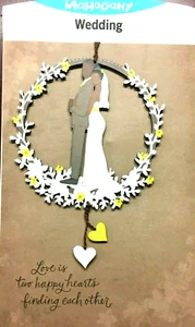 Mahogany Brand WEDDING Card for Newlyweds, African American Hallmark 208CC - Picture 1 of 2