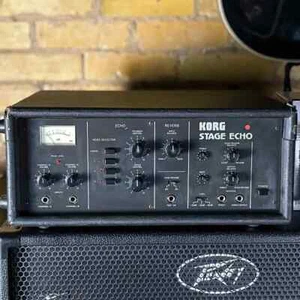 70er Jahre Korg SE-300 Stage Echo schwarz! - Bild 1 von 9
