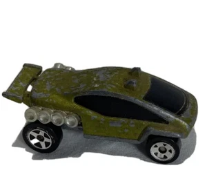 1999 Hot Wheels McDonalds Green Crome Trail Runner Diecast Car Vintage - Picture 1 of 15