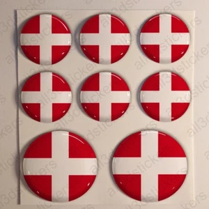 Pegatinas Como Pegatina Bandera Como Resina 3D Vinilo Relieve Italia - Bild 1 von 1