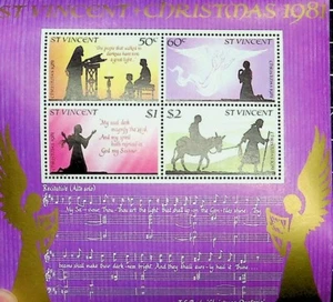 ST. VINCENT & DIE GRENADINEN: WEIHNACHTEN 1981. BLOCK POSTFRISCH + OG - Bild 1 von 1