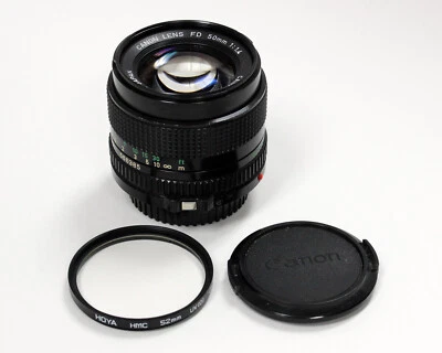 Lente estándar Canon nFD 50 mm f1,4 MF para montaje FD Foto 1 de 4