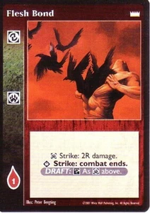 3 x Flesh Bond VTES CCG LotN - Picture 1 of 1